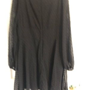 Shein Black puffer Sleeve Blouse